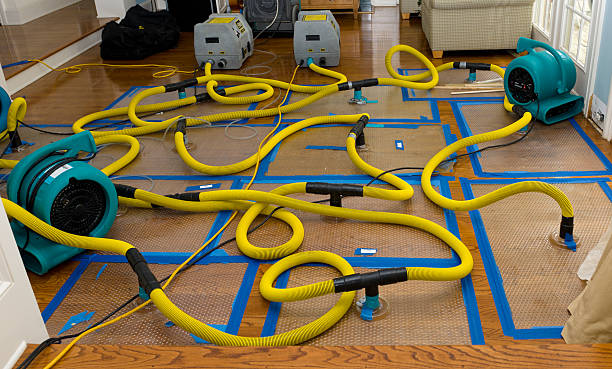 Professional Sewage Cleanup technician working in Akron, IN